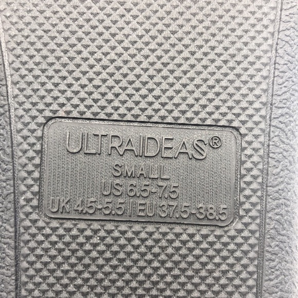 ULTRAIDEAS Knit and Faux Fur Mule Slides Bedroom Slippers Size 6.5-7.5 - Picture 10 of 10